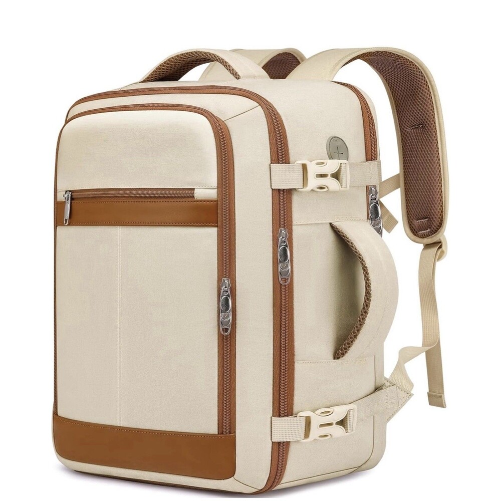 Carry On Travel Backpack Airline Approved 24L Laptop Bag Fits 15.6” Under Seat